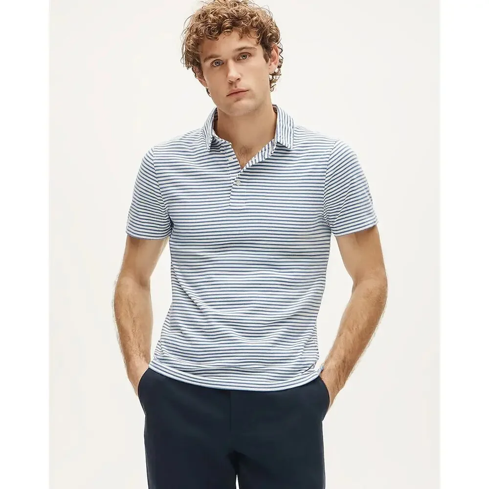 Bundle x2 J. Crew Oarsman Sueded Shirts Jersey Polo Crewneck XL Classic Fit